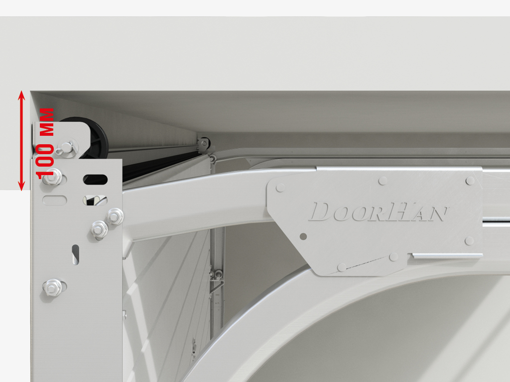 Ko‘tarilish turi — past, bu eshik konstruktsiyasini deyarli har qanday xonaga o‘rnatish imkonini beradi.